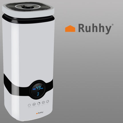 Ultrasonisk Luftfugter med Ionisering 4L + 3 Duftolier – Frisk og Sund Luft