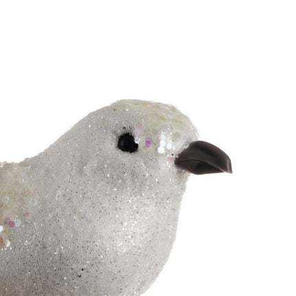 Dekorative Fugl Kugler med Klips - Sæt med 2 stk