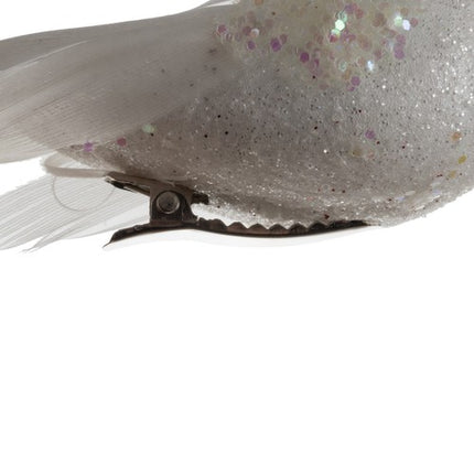 Dekorative Fugl Kugler med Klips - Sæt med 2 stk