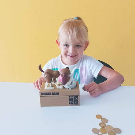 Interaktiv Sparegris - Sjov og Læring for Børn