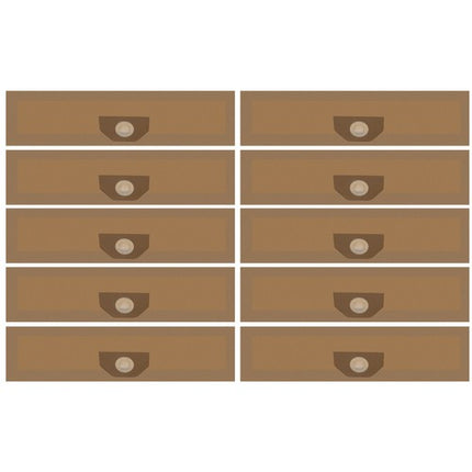 10 Stk. Støvsugerposer + Filter – Effektiv Rengøring til Dit Hjem