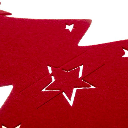 Juletræ Bestikholder - 12 stk. Festlige Bestikcovers