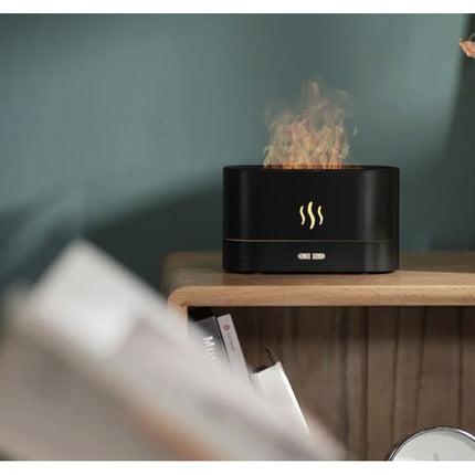 3-i-1 Luftfugter med Aromaterapi og LED Lys – 180ml USB