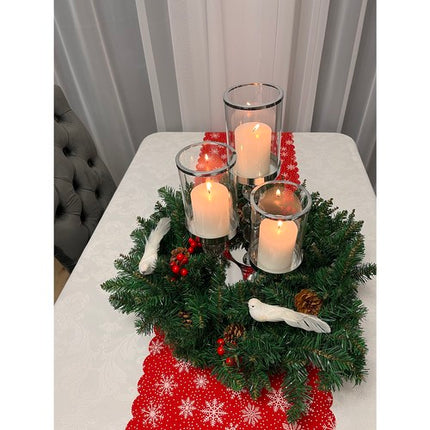 Kunstige Grangrene til Krans – 21 cm, 40 stk. – Perfekte til Jul og Indretning