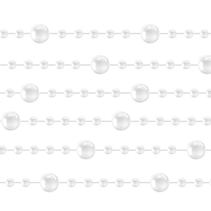 Perle Dekoration til Juletræ - 5 Meter Smuk Garniture