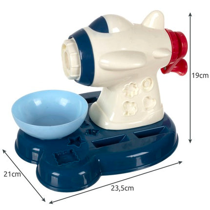 Store Flyvemaskine Pasta Juicer - Kreativ Leg med 5 Farver Plastmasse