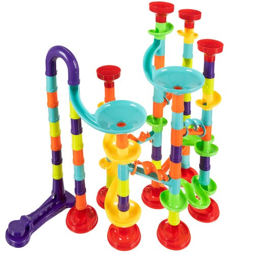 Ball Track Slide - 30 Bolde og 113 Elementer til Sjov Leg