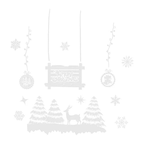 Julevinduesklistermærker – Nem Dekoration til Hjemmet