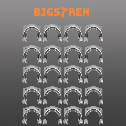 Metal Hængere til Have- og Værktøjsredskaber – 20 Stk. Holdbare Hængere