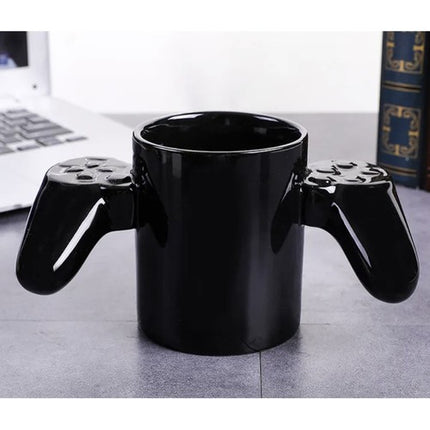 Gamer Krus med Joystick Ører – 380 ml Sjov Gave til Gamere