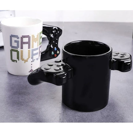 Gamer Krus med Joystick Ører – 380 ml Sjov Gave til Gamere