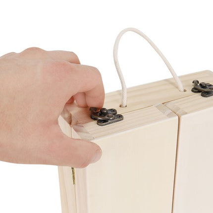 Træværktøjssæt med Kasse – Sjov og Læring for Børn