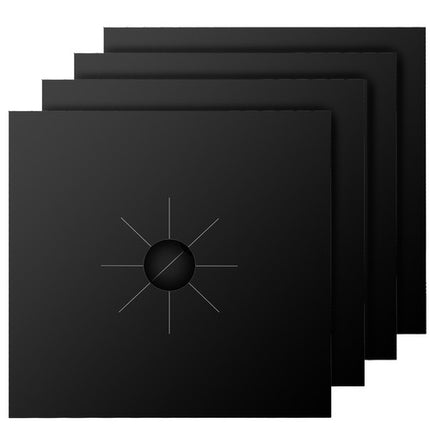 Praktiske Beskyttelsesunderlag til Gasblus - 4 Stk. BURNER MAT