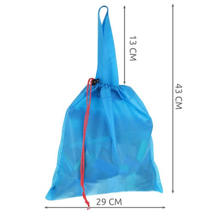 Wooden Domino Sæt - 407 Stykker med Opbevaringspose