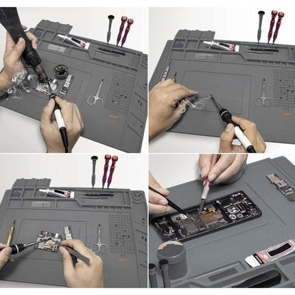 Silicone Service Mat – Praktisk og Holdbar Arbejdsunderlag