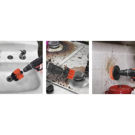 Stort Bilplejesæt - 19 Deler til Effektiv Rengøring af Din Bil