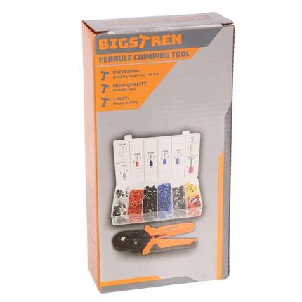 BULLET CRIMPER med 1200 SLEEVES i Organizer – Effektiv og Brugervenlig