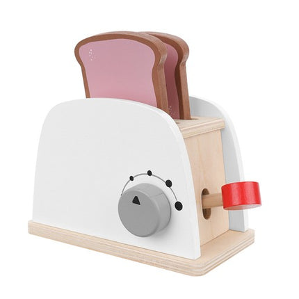 Træ Legetøjsbrødrister med Tilbehør til Børn – Sjov og Læring i Én