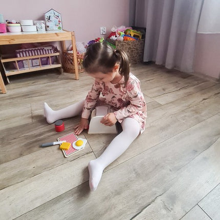 Træ Legetøjsbrødrister med Tilbehør til Børn – Sjov og Læring i Én