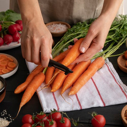 Effektiv Grøntsags- og Frugtskærer – Ergonomisk og Sikker