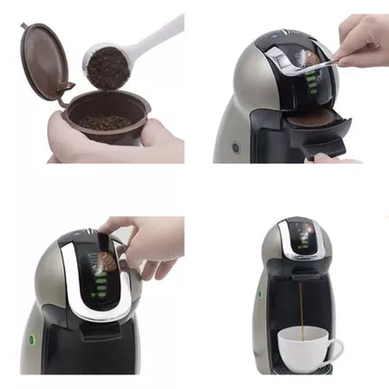 Genanvendelige Kapsler Sæt - 6 stk. til Perfekt Kaffe