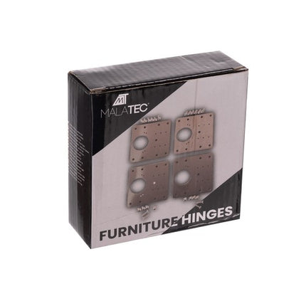 Reparationsplader til Møbelbeslag - Sæt med 4 stk.