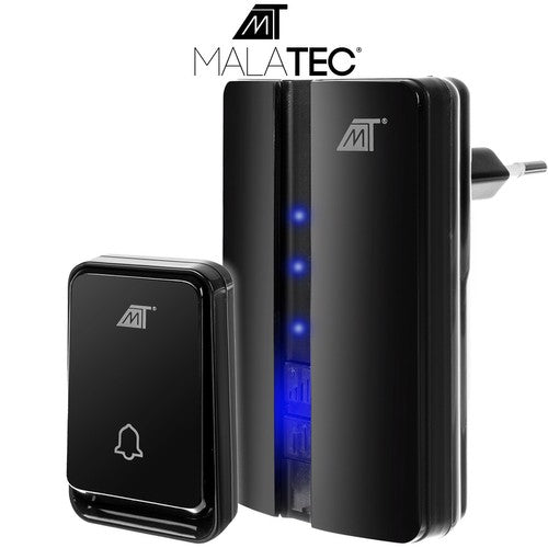 Trådløs Vandtæt Dørklokke – Justerbar Lyd og 51 Lyde