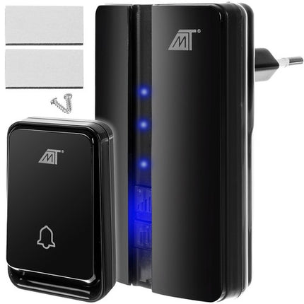 Trådløs Vandtæt Dørklokke – Justerbar Lyd og 51 Lyde