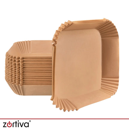 Papirindlæg til frituregryde, 20 cm, 400 stk., Zortiva