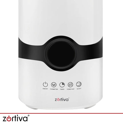 Luftfugter 4 l med aromaterapi og fjernbetjening, hvid
