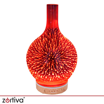 Duftdiffusor og luftfugter 200 ml Zortiva