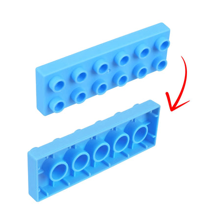 Gummi-klodser – sensoriske, 120 stk.