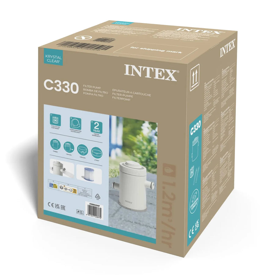 Poolfilterpumpe 1250 l/t til havepool - Effektiv filtrering og nem installation
