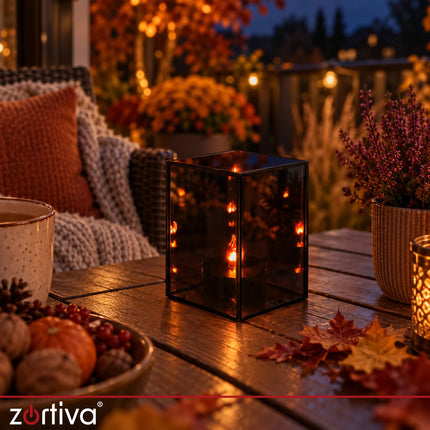 Spejllampe – terning fra Zortiva