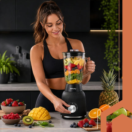 Ruhhy 1200 W blender med beholder