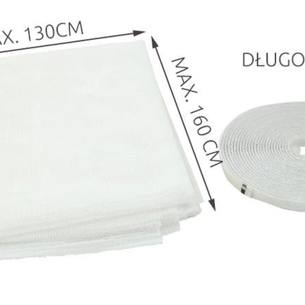 Myggenet til Vindue med Velcro - Effektiv Beskyttelse mod Insekter