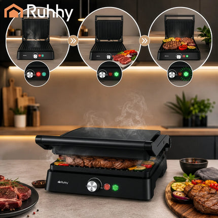 Elektrisk grill/toaster 2000 W Ruhhy