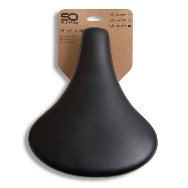 Sadel City Comfort 250 x 216 mm – sort