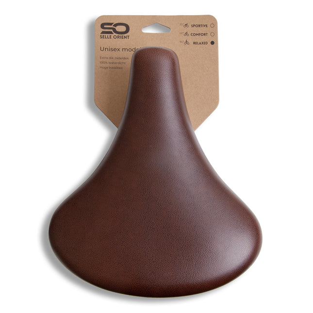 Sadel City Comfort 250 x 216 mm – brun