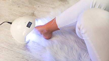 UV Lampe med Bevægelsessensor – Hurtig Hærdning og 10 Gratis Clips