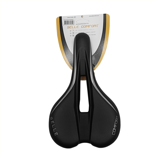 Selle Comfort Vintage 2 sadel med hul 27,5x17 cm