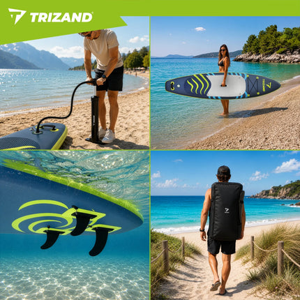 320 cm SUP-bræt med tilbehør fra Trizand