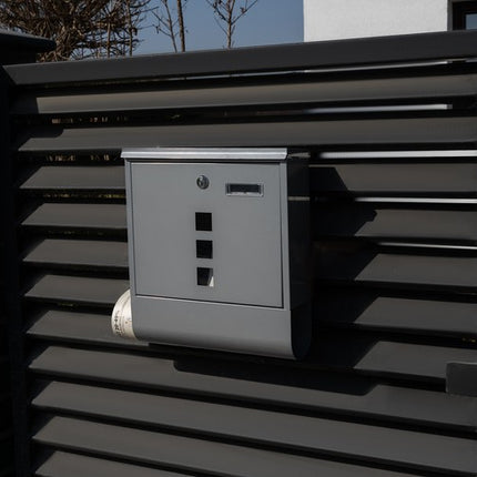 Postkasse i Rustfrit Stål - Beskytter Dine Breve og Aviser