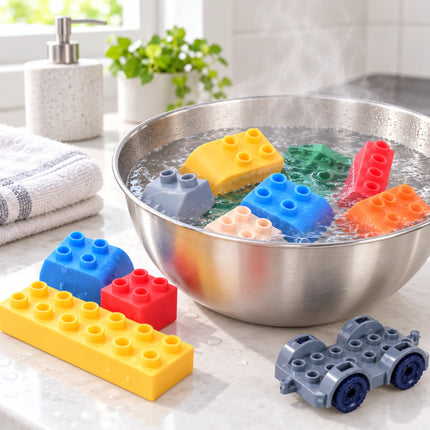Gummi-klodser – sensoriske, 120 stk.