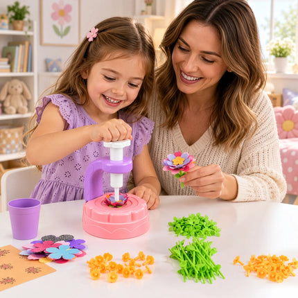 Kreativt sæt til at lave 3D-blomster