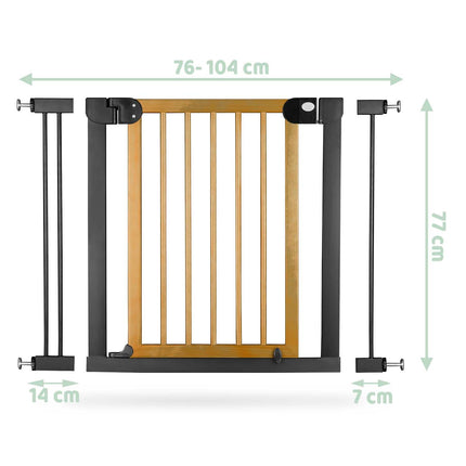 Sikkerhedsport til børn - Justerbar og nem at montere (76-104 cm)