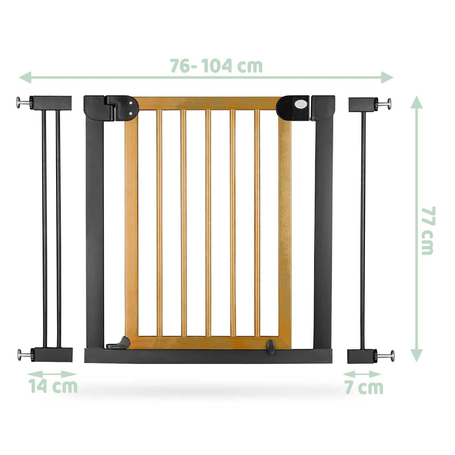 Sikkerhedsport til børn - Justerbar og nem at montere (76-104 cm)
