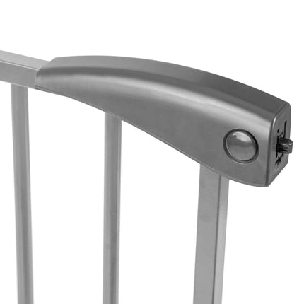 Sikkerhedsport til børn - Justerbar barriere uden værktøj (75-115 cm) i metal