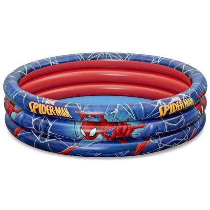 Oppustelig Spider-Man pool til børn - 122 x 30 cm, perfekt til sommerleg