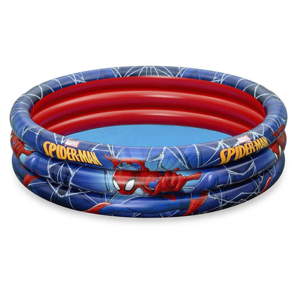 Oppustelig Spider-Man pool til børn - 122 x 30 cm, perfekt til sommerleg